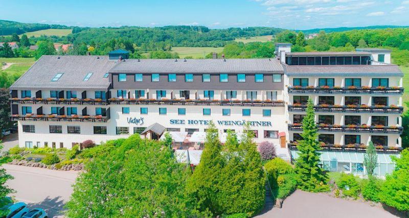 Victor'S Seehotel Weingaertner Bostalsee Bosen-Eckelhausen Extérieur photo